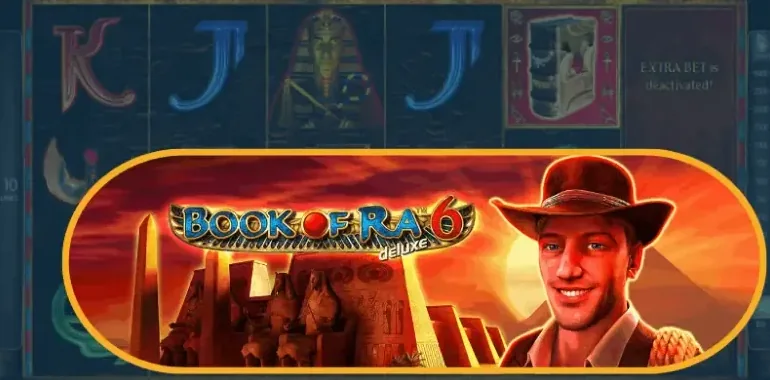 Book of Ra 6 Deluxe by Novomatic (2005 original series)